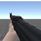 AK-47 3D icon
