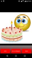 برنامه‌نما Birthday Emoticons عکس از صفحه