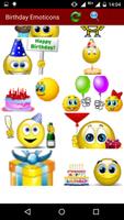 Birthday Emoticons পোস্টার