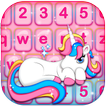 Tema Teclado Unicornio Lindo