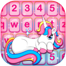 Theme Clavier Licorne Mignonne APK