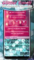 Glitter Emoji Keyboard Themes screenshot 3