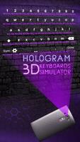 Simulator Teclado Holograma 3D captura de pantalla 1