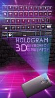 Simulator Teclado Holograma 3D captura de pantalla 2