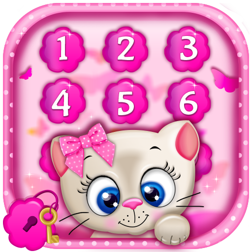 ロック画面女の子用