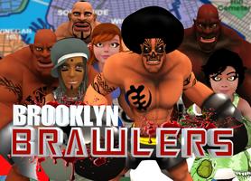 Brooklyn Brawlers fight game Affiche