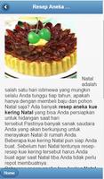 Aneka Kue Kering Natal Poster