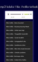 Lagu Nike Ardila Terlengkap - Mp3 capture d'écran 1
