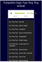 Kumpulan Lagu Ayu Ting Ting - Mp3 تصوير الشاشة 1