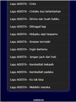 Kumpulan Lagu ADISTA Populer  Mp3 screenshot 3