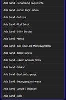 Kumpulan Lagu Ada Band terbaru تصوير الشاشة 3