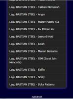 Kumpulan Lagu BASTIAN STEEL Lelah Populer  Mp3 screenshot 3