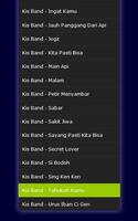 Lagu Pop Bali Kiss Band - Mp3 capture d'écran 3