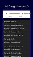 Kumpulan Lagu Hits Maroon 5  -  Mp3 ภาพหน้าจอ 1