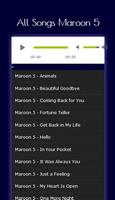 Kumpulan Lagu Hits Maroon 5  -  Mp3 ภาพหน้าจอ 2