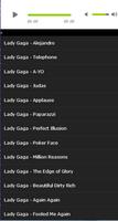 Latest lady gaga song تصوير الشاشة 1
