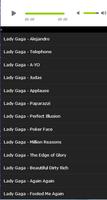 Latest lady gaga song capture d'écran 2