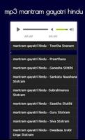 Mp3 Mantra Gayatri Hindu screenshot 2