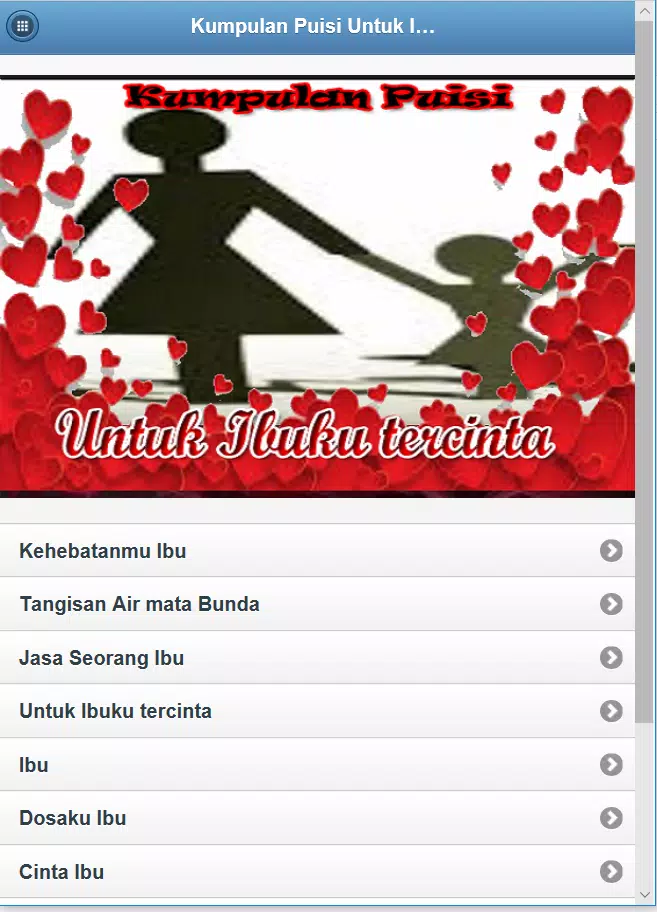 Collection of Poems for Loved Mum 2018 APK voor Android Download