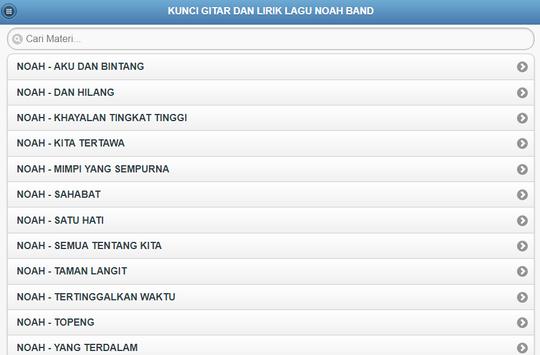 Kunci Gitar Dan Lirik Lagu Noah Fur Android Apk Herunterladen