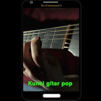 Poster Kunci gitar pop