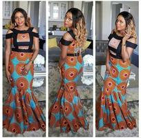 Robe en pagne - Habillement femme africaine & Robe Affiche