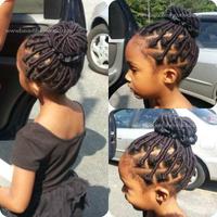 African kids braids poster