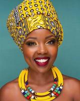 Foulard africaine - modele de foulard Affiche