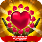 Real Love fortune teller  - Magic crystal ball icon