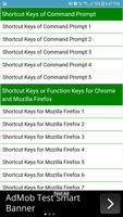 Learn Keyboard Shortcuts - Free تصوير الشاشة 1