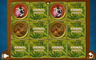 Animal Puzzles تصوير الشاشة 1
