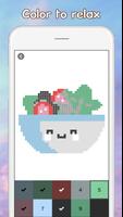Kawaii Pixel - Color by Number captura de pantalla 2