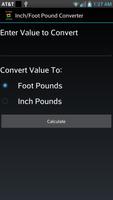 Inch/Foot Pound Converter-poster