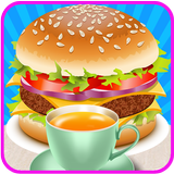 Crazy Burger - Cooking Game icône