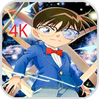 Detective Conan 4k wallpaper أيقونة