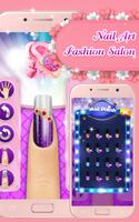 Nail Art Fashion Salon پوسٹر