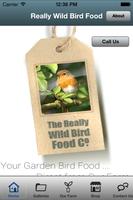 Really Wild Bird Food الملصق