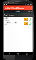 Mobile SIM Card Manager Affiche