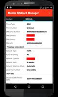 Mobile SIM Card Manager स्क्रीनशॉट 1