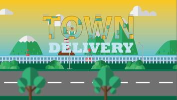 TOWN DELIVERY - CASUAL SIMULATION DELIVERY GAME Affiche