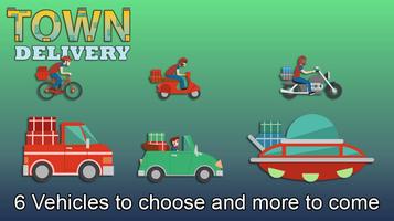 TOWN DELIVERY - CASUAL SIMULATION DELIVERY GAME ภาพหน้าจอ 1