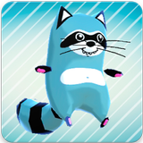 Raccoon jump 3d 圖標