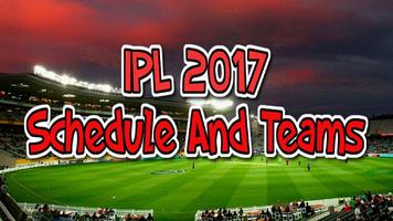 IPL Schedule 2017 plakat