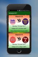 IPL Schedule 2017 ภาพหน้าจอ 3