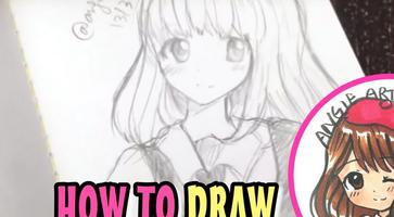 Draw Anime - Manga Drawing Tutorials পোস্টার