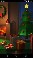 Salle de Noël Live Wallpaper3D capture d'écran 1