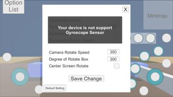 JoyStick and Gyroscope (Unity) capture d'écran 1
