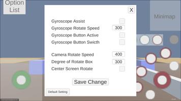 JoyStick and Gyroscope (Unity) syot layar 2