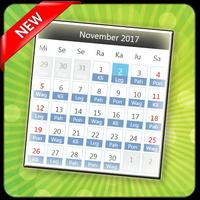 Kalender Jawa 2017 постер