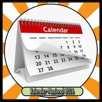 برنامه‌نما Kalender Nasional 2016 عکس از صفحه